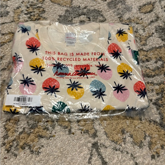 *Hanna Andersson* Long John Pajama Shirt - Picture 7 of 8